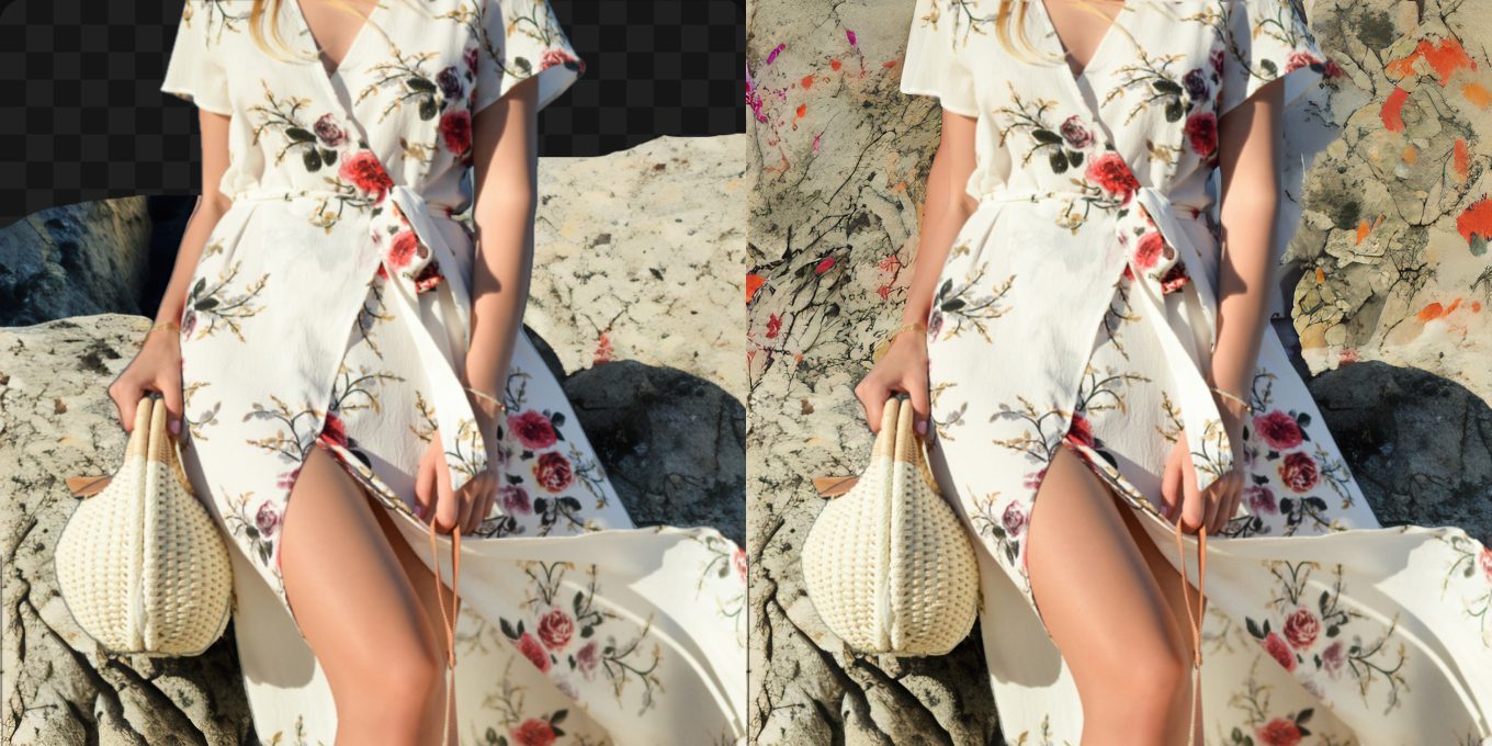079 &#8211; 24GenAI — Make a pink background on the image