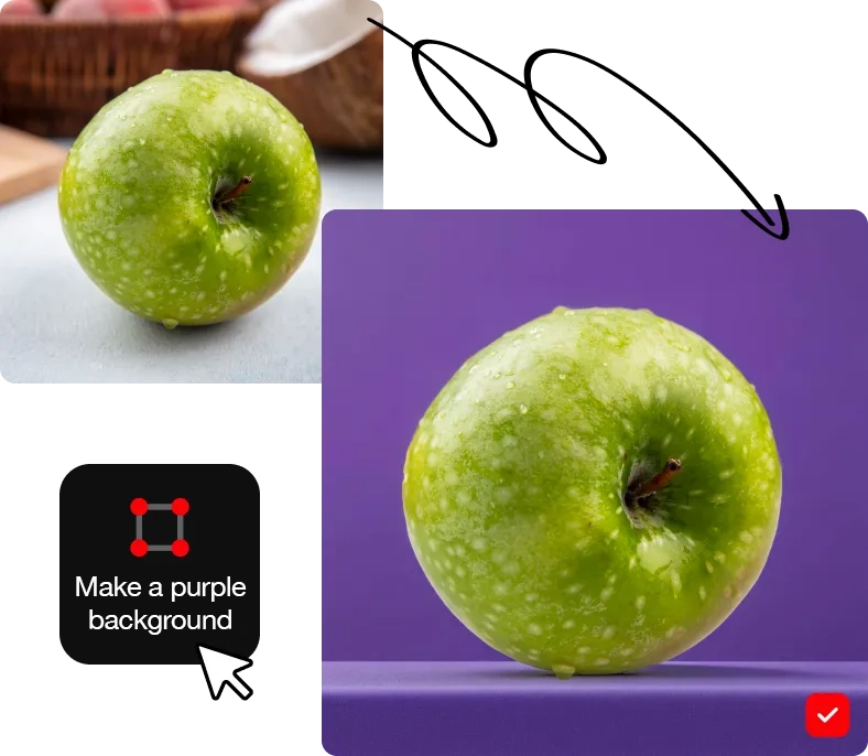 084 – 24GenAI — Make a purple background on the image